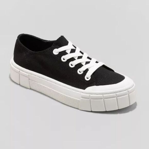 NWT platform canvas sneakers - Picture 1 of 7